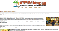 Desktop Screenshot of hawaiiandriveinn.com